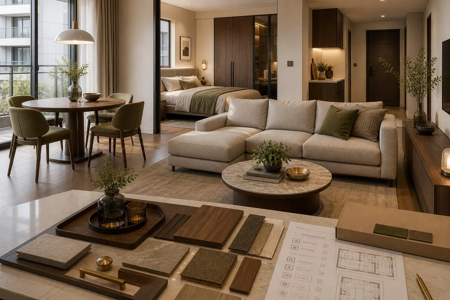 Apartment Packages from Foshan furniture projects