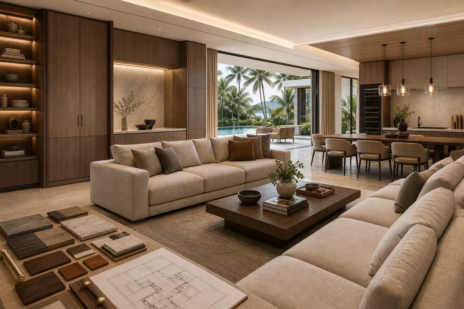 Coastal Villa Furniture Package furniture project